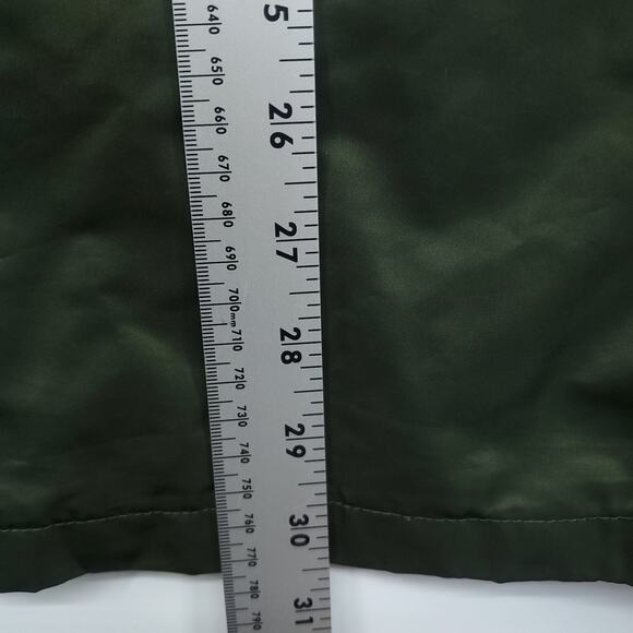 Killion Anorak Windbreaker Jacket Mens Large Olive Half Zip Pockets Long Sleeve - Picture 9 of 11